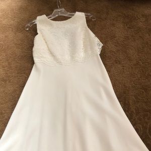 Ann Taylor white dress